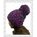 Custom Design Jacquard Weave Crochet Knitted Beanie Cap/Hat (1-3461)